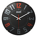 Moderno reloj de pared de plástico