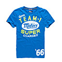 Laatste Contrast Heren Kleur korte mouw T-shirt