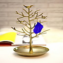 Modern Removable Alloy Women's Jewelry Box