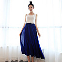 Vrouwen Chiffon Maxi rok