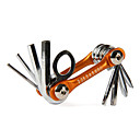 SAHOO Bike Tool Series Cr-v Mini Portable 8-in-1 Bicycle Folding Repair Tool B10011