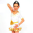 Prestazioni Spandex dancewear con abito da ballo latino per bambini Paillettes Altri Colori