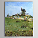 Famous Oil Painting Le-moulin-de-la-gallet by Van Gogh