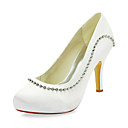 Raso Stiletto talón bombas con zapatos de boda espumosos brillo (más colores)