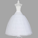 Nylon robe de bal 3 Tier-parole longueur de glissement de style / Jupon de mariage