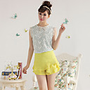 Women's Floral Lace Sleeveless Blouse