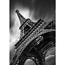 Printed Art Landscape Eiffel Tower Study by Moises Levy