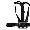 comfortabele bandjes en substraat voor GoPro camera's (zwart)