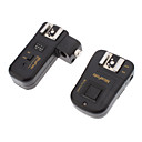 NiceFoto N-16NE 6-in-1 2.4GHz Wireless Remote Flash Trigger with Umbrella Holder Set for Nikon DSLRs