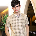 Mannen Shirt Kraag Besiness korte mouw T-shirt
