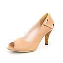 Leatherette Stiletto Heel Peep Toe Party / Evening Shoes (More Colors)