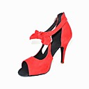 Customized Women's Suede Upper Latin / Ballroom Dance Shoes(More Colors)