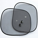 Universal Rear en Side Window Zonnescherm Gordijn met zuignappen voor auto's (2-delig)