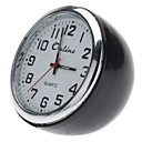 1 "Mini analogico al quarzo orologio desktop (nero, 1xButton batteria)