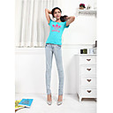 Strappato Pantaloni a sigaretta donna