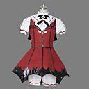 Sweet Demon Short Sleeve Short Red and Black Uniform Cloth Gothic Lolilta Dress