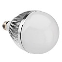E27 15W 1450LM 3000-3500K chaud Ampoule LED White Ball (85-265V)