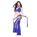 Dancewear Spandex with Shining Beads Belly Dance Top and Blet and Skirt For Ladies More Colors