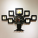 21"Fashion Picture Tree Frame Wall Clock