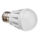 E27 5W 350-380LM 30x3014SMD 3000-3500K Warm White Light LED-Kugel-Birne (220V)