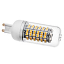 G9 120x3528SMD 5W 380-410LM 3000-3500K luz branca quente com tampa de lâmpada LED de milho (220V)