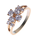Pretty aleación de cobre CZ Anillos