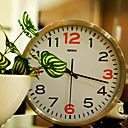 Contemporáneo reloj de pared de metal