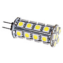 G4 3.5W 30x5050SMD 280-310LM 6000-6500K Natural White Light LED Corn Bulb (12V)