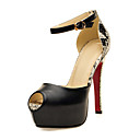 High Quality PU Stiletto Heel Peep Toe Sandals Party / Evening Shoes(More Colors)