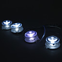 Paars 8 LED onder Car Vehicle Glow Light Decor lamp (12V)