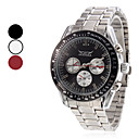 Heren Water Resistant Style Steel Analoge mechanisch horloge (verschillende kleuren)