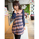 Women's Chiffon Print Long Sleeve Dress