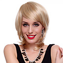 Capless High Quality Synthetic Short Straight Blonde Hair Wigs
