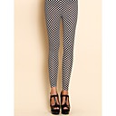 TS Check Pattern Print Leggings