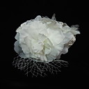Net preciosa con Tocados de perla / de la flor Mujeres