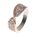 Unique Copper Alloy CZ Diamond Rings