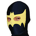 Yellow Bat Preto abrir os olhos Lycra capa