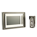 7-Zoll-Video-Türsprechanlage Türklingel Intercom Kit 1-Monitor der Kamera 1 Night Vision