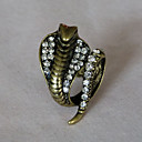 Vrouwen Rhinetone Snake Ring