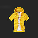 Männer mit kurzen Ärmeln Hoodiejacke