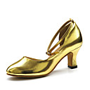 Women's Leatherette Upper Modern / Ballroom Dance Shoes With Buckle