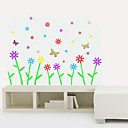 Small Flower Butterfly Muursticker