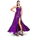 Trumpet/Mermaid Sweetheart Sweep/Brush Train Sequined Evening Dress