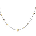 kleine sterling zilveren liefde hart halsketting (lt027)