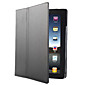  Protective Hard PU Leather Case + Stand for iPad 2 (Black)