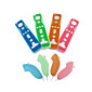 Case em Silicone para Comando e Nunchuck Wii (Cores Aleatórias)