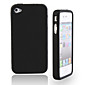 Carcasa de Silicona Negra para el iPhone 4