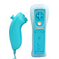 2-in-1 MotionPlus Remote Controller and Nunchuk + Case for Wii/Wii U (Blue)