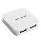 4-port mini USB 2.0 (blanc)