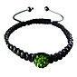Shambhala Series Single Zircon Ball Bracelet